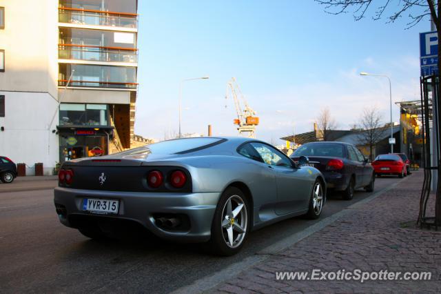 Ferrari 360 Modena spotted in Helsinki, Finland