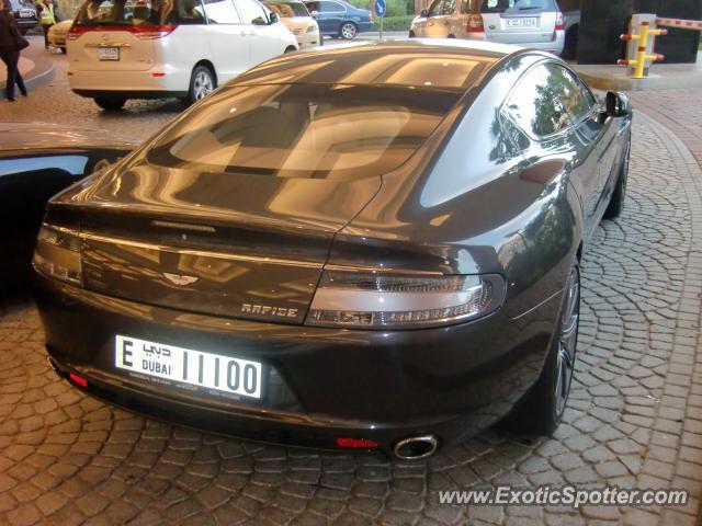 Aston Martin DBS spotted in Dubai, United Arab Emirates