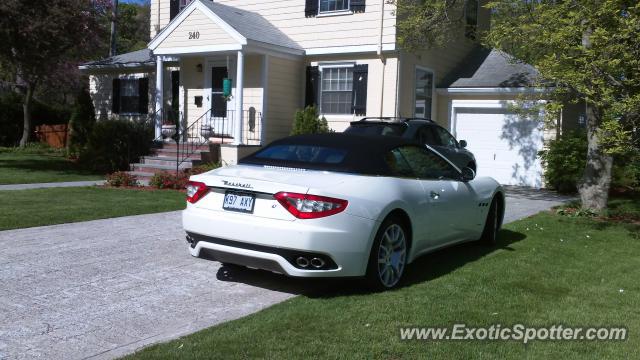 Maserati GranTurismo spotted in Chestnut Hill, Massachusetts