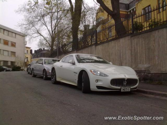 Maserati GranTurismo spotted in Helsinki, Finland