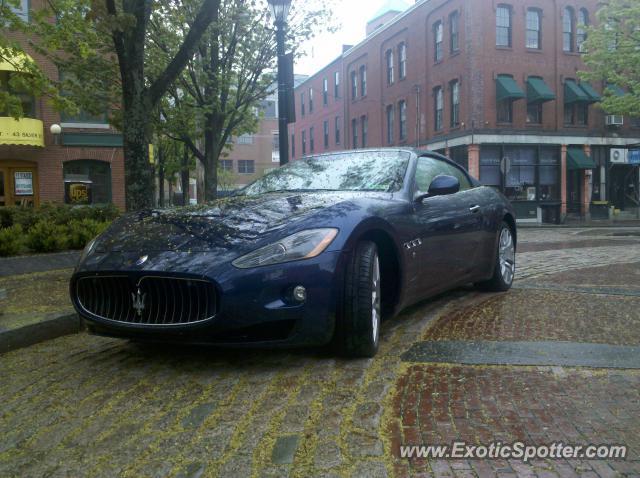 Maserati GranTurismo spotted in Portland, Maine