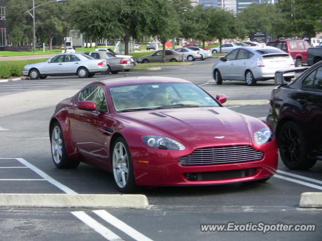 Aston Martin Vantage spotted in Houston, Texas