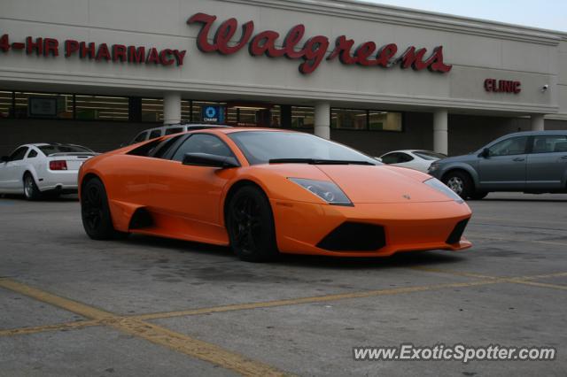 Lamborghini Murcielago spotted in Houston, Texas