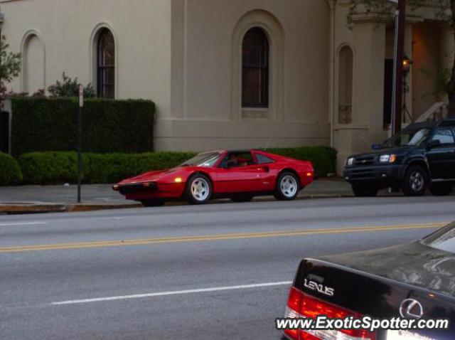 Ferrari 308 spotted in Savannah, Georgia