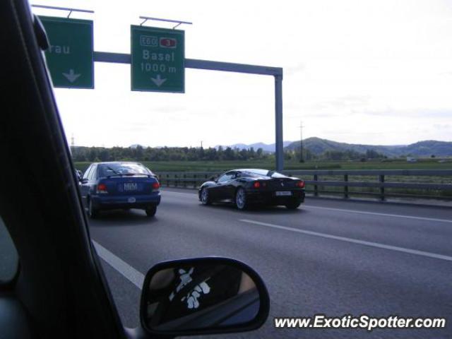 Ferrari 360 Modena spotted in Baden, AG, Switzerland