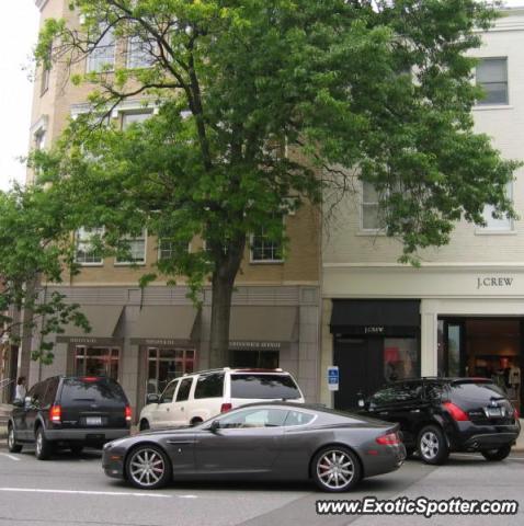 Aston Martin DB9 spotted in Greenwich, Connecticut