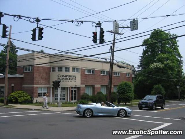 Ferrari 360 Modena spotted in Greenwich, Connecticut