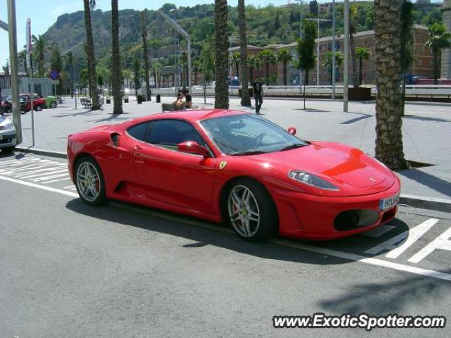 Ferrari F430 spotted in Barcelona, Spain