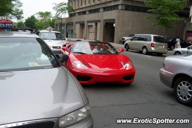 Ferrari 360 Modena spotted in Montreal, Canada