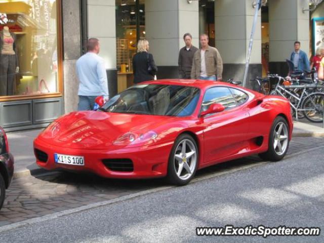 Ferrari 360 Modena spotted in Hamburg, Germany