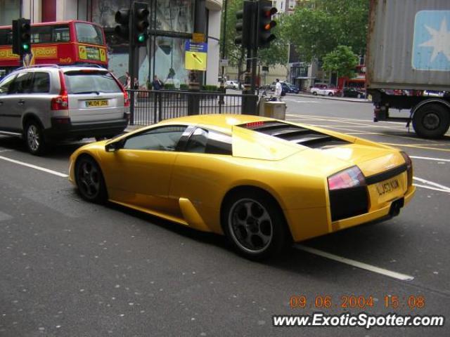 Lamborghini Murcielago spotted in London, United Kingdom