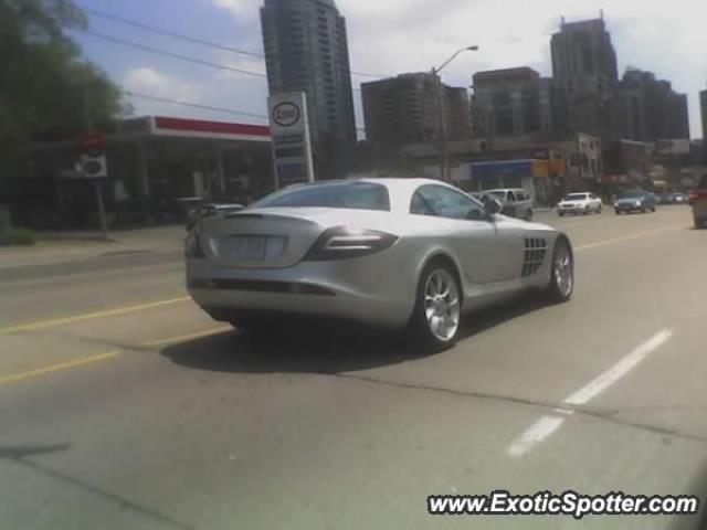 Mercedes SLR spotted in Toronto, Canada