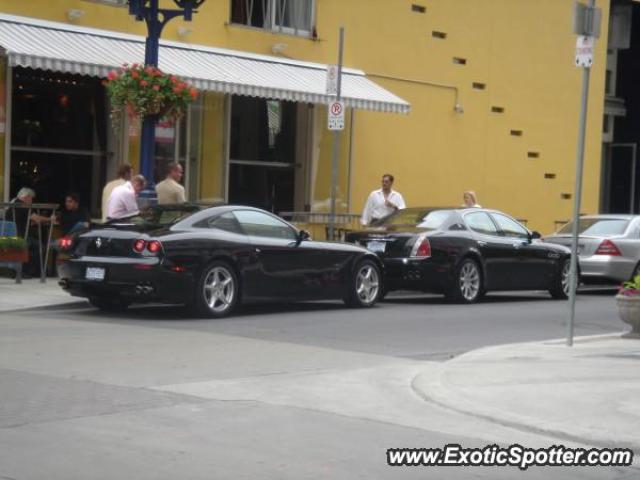 Ferrari 612 spotted in Toronto, Canada