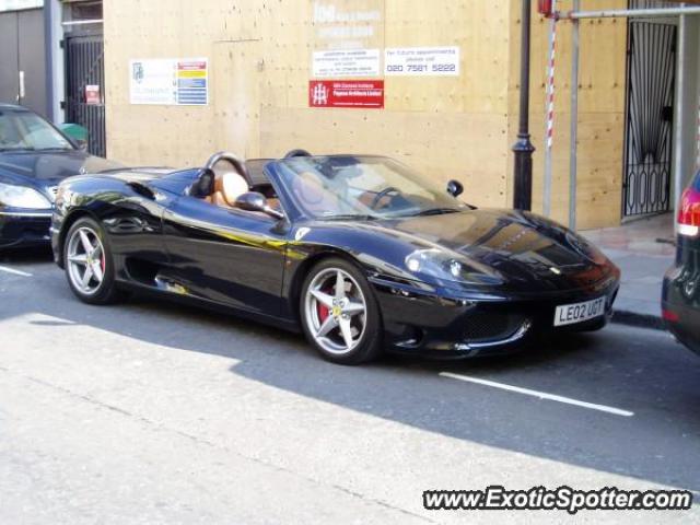 Ferrari 360 Modena spotted in London, United Kingdom