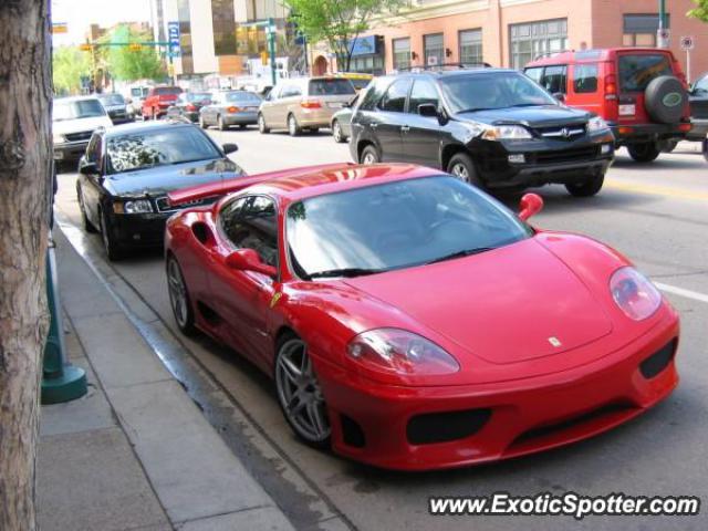 Ferrari 360 Modena spotted in Calgary, Canada