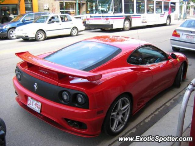 Ferrari 360 Modena spotted in Calgary, Canada