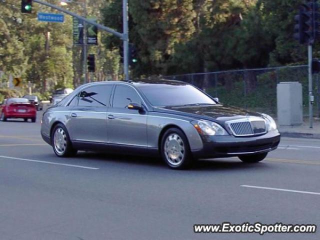 Mercedes Maybach spotted in Los Angeles, California