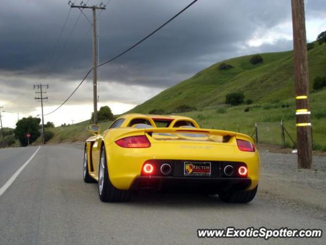 Porsche Carrera GT spotted in Fremont, California