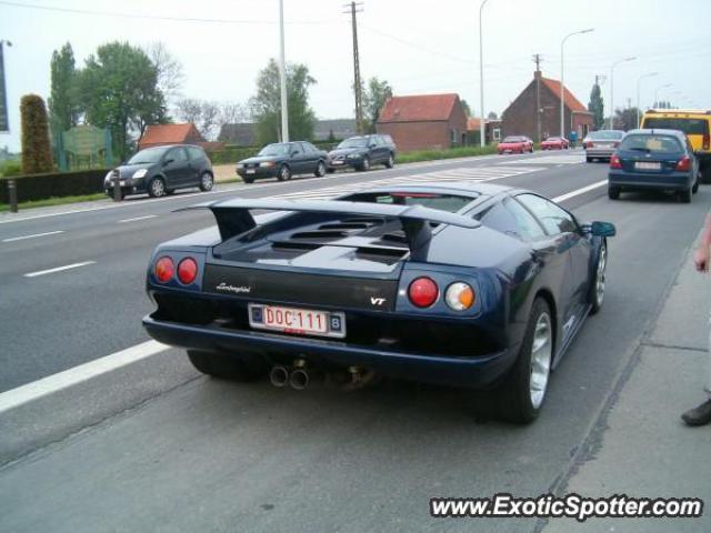 Lamborghini Diablo spotted in Tielt, Belgium