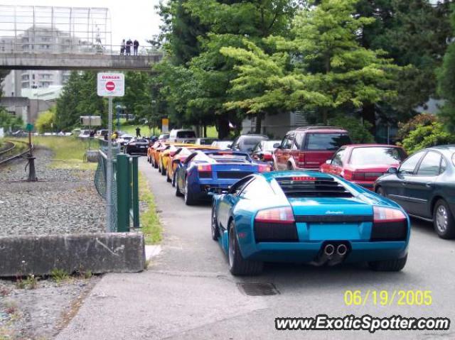 Lamborghini Murcielago spotted in North Vancouver, Canada