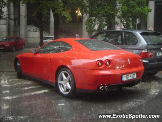 Ferrari 612 spotted in Warsaw, Poland