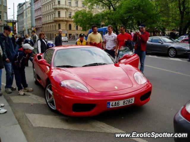 Ferrari 360 Modena spotted in Prague, Czech Republic