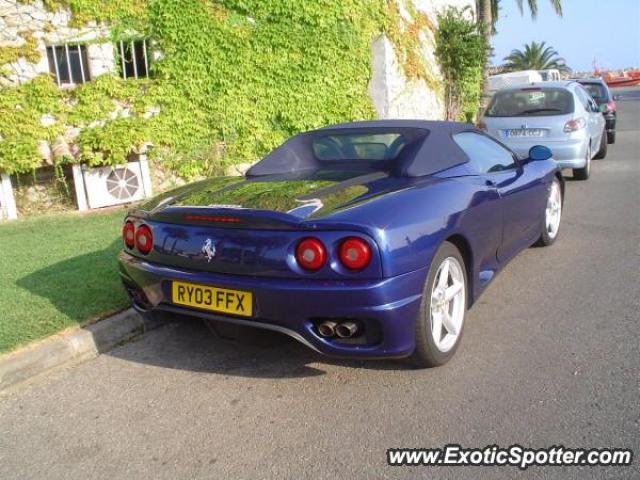 Ferrari 360 Modena spotted in Mallorca, Spain