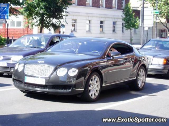 Bentley Continental spotted in London, United Kingdom