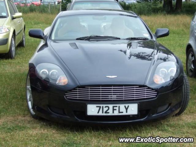 Aston Martin DB9 spotted in Goodwood, United Kingdom