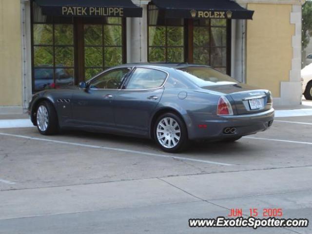 Maserati Quattroporte spotted in Dallas, Texas