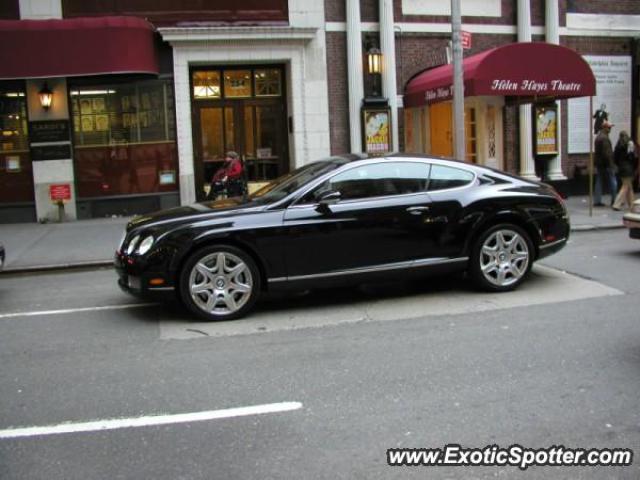 Bentley Continental spotted in New York City, New York