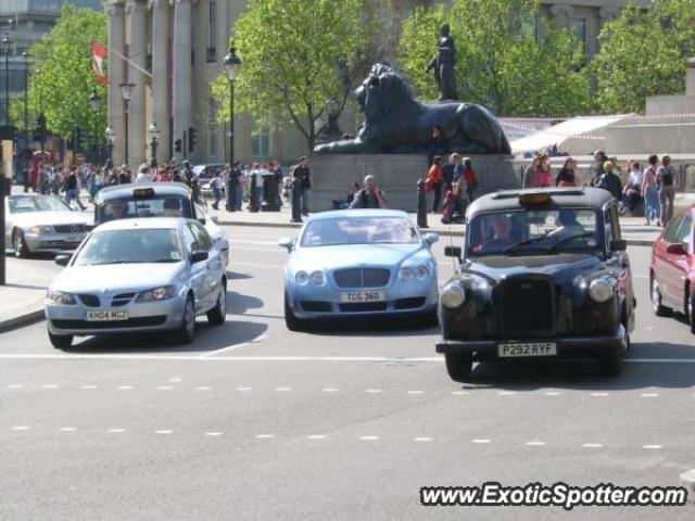 Bentley Continental spotted in London, United Kingdom