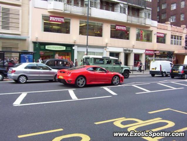 Ferrari F430 spotted in London, United Kingdom