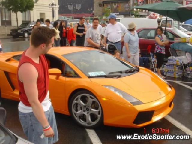 Lamborghini Gallardo spotted in Ottawa, Canada