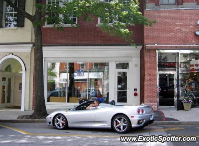 Ferrari 360 Modena spotted in Greenwich, Connecticut