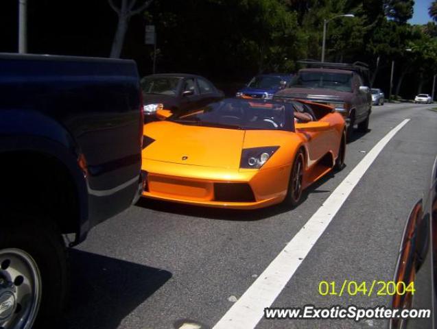 Lamborghini Murcielago spotted in Beverly Hills, California