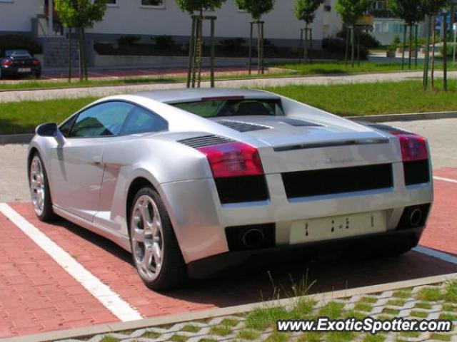 Lamborghini Gallardo spotted in Prague, Czech Republic