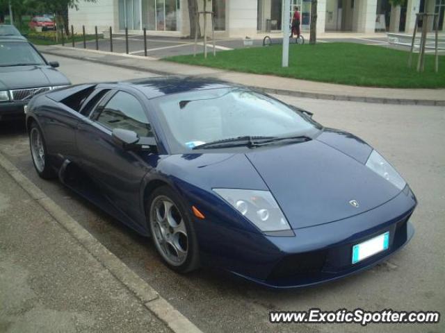 Lamborghini Murcielago spotted in Umag, Croatia