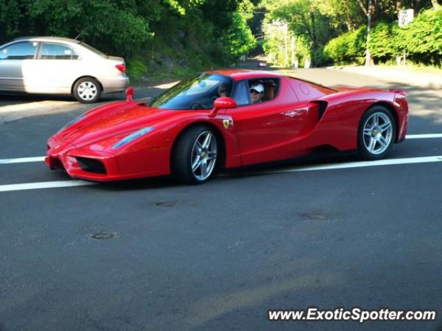 Ferrari Enzo spotted in Greenwich, Connecticut