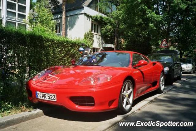 Ferrari 360 Modena spotted in Berlin, Germany