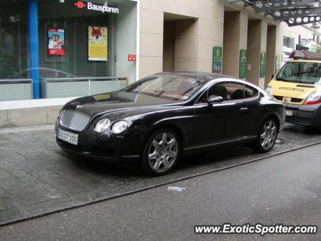 Bentley Continental spotted in Munich, Germany