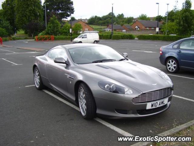 Aston Martin DB9 spotted in Durham City, United Kingdom