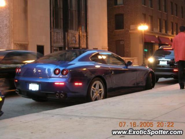 Ferrari 612 spotted in Chicago, Illinois