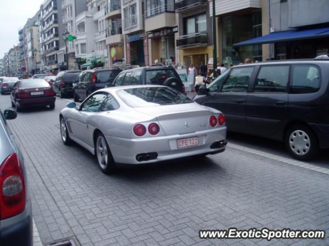 Ferrari 575M spotted in Knokke, Belgium