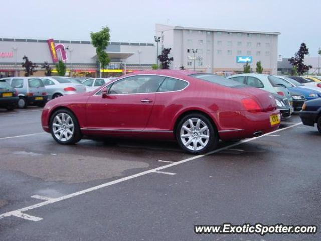 Bentley Continental spotted in Basildon, United Kingdom