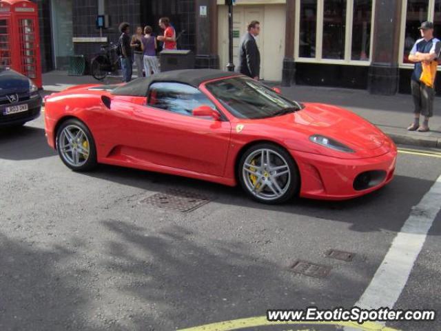 Ferrari F430 spotted in London, United Kingdom