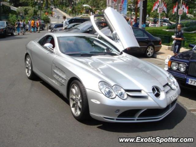 Mercedes SLR spotted in Monte-Carlo, Monaco