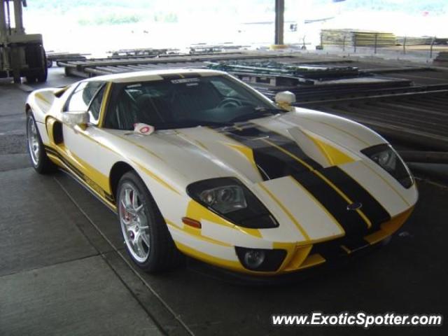 Ford GT spotted in Zurich Airport, Switzerland