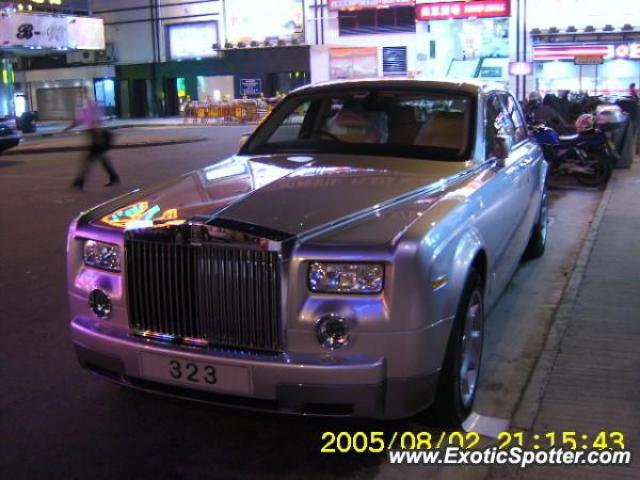 Rolls Royce Phantom spotted in Hong Kong, China