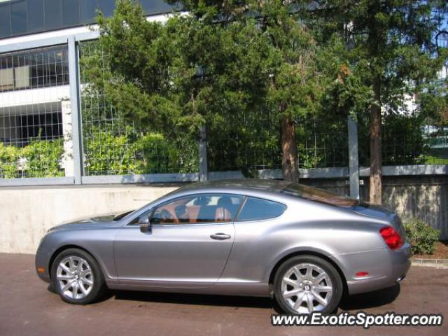 Bentley Continental spotted in Greenwich, Connecticut